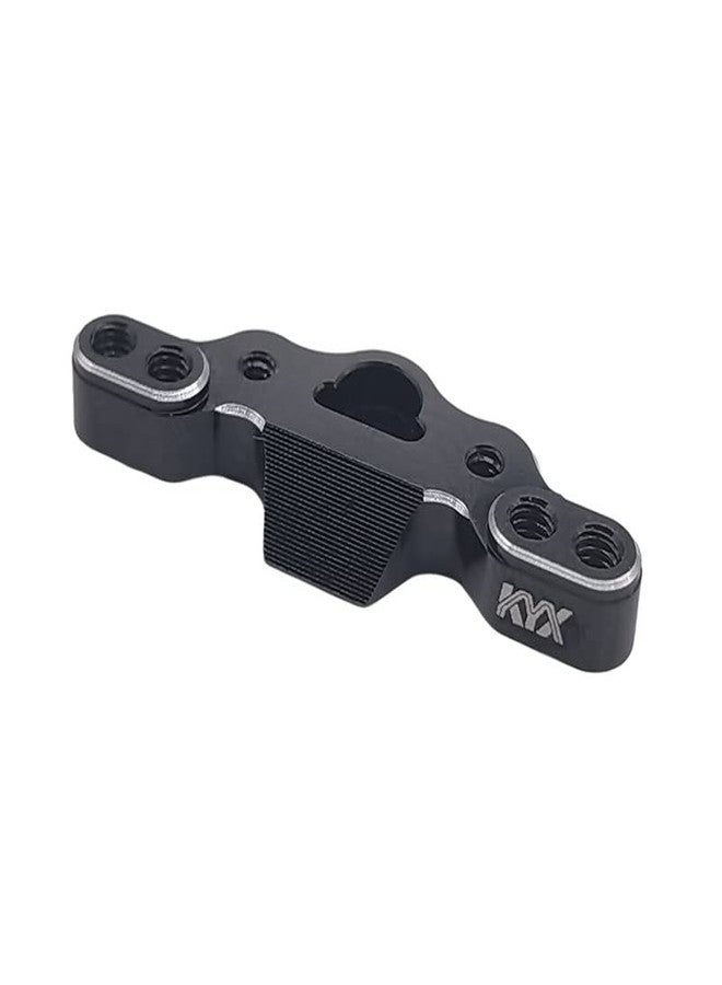 KYX قطع غيار وإكسسوارات ترقية كتلة انحناء العجلات الأمامية المصنوعة من الألومنيوم من KYX Racing لسيارة الزحف التي تعمل بالتحكم عن بعد بمقياس 1/18 من طراز LOSI Mini-B Mini-T Buggy (أسود) - Image 1